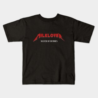 MILKLOVER - cool alternative heavy metal music baby band Kids T-Shirt